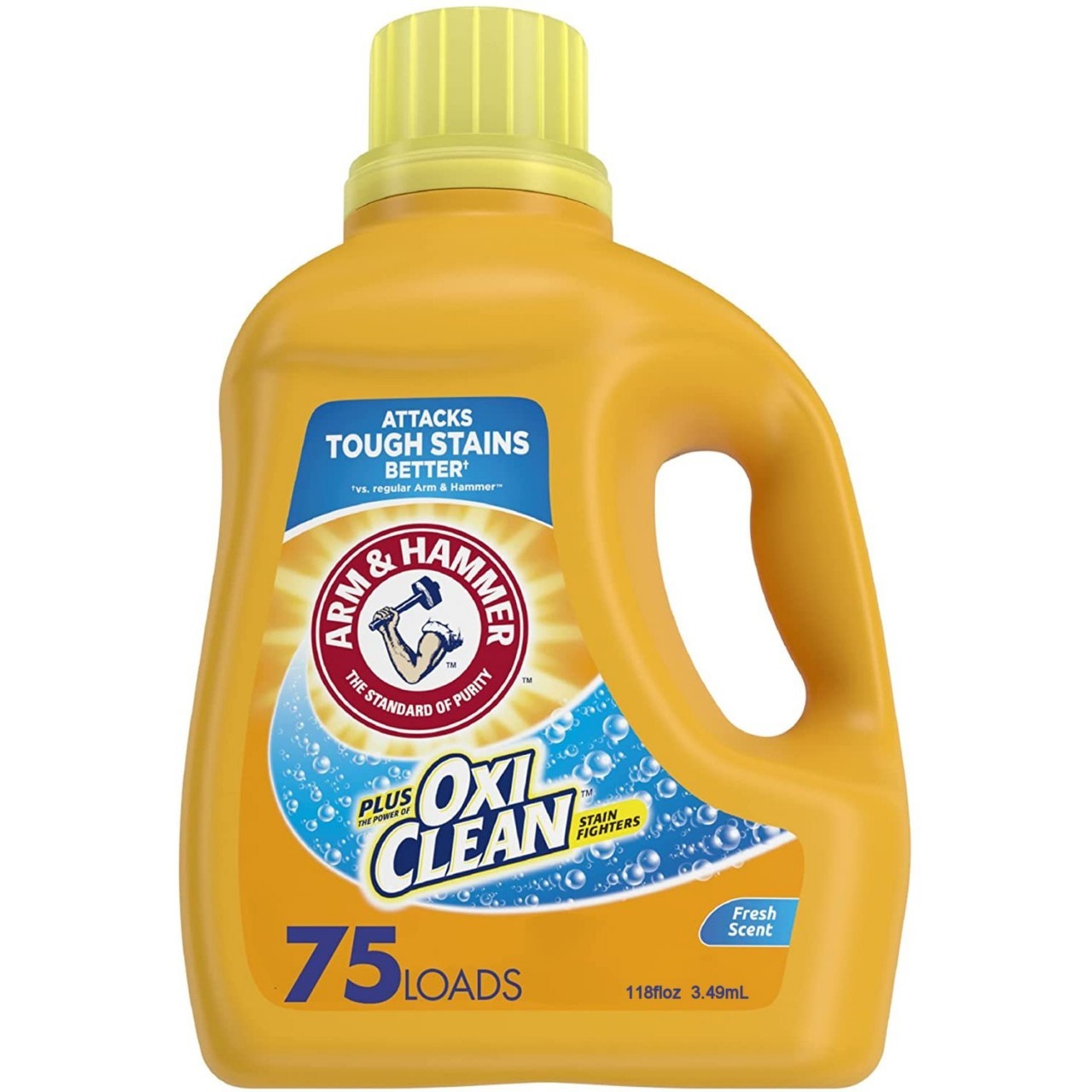 ARM & HMR LIQ DET OXI-CLN FR SCENT 3.49L