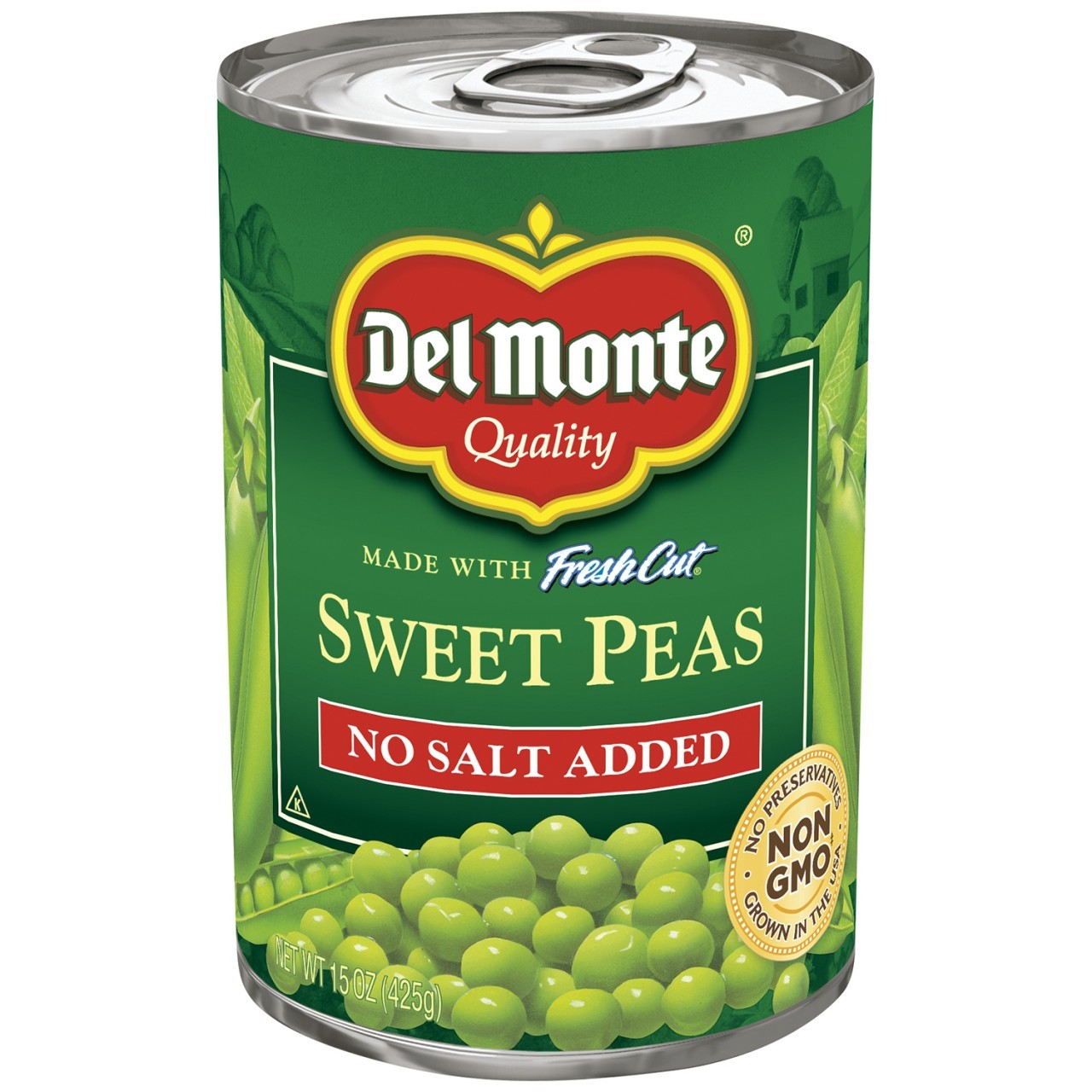 DEL MONTE PEAS SWEET NSA 15.25oz