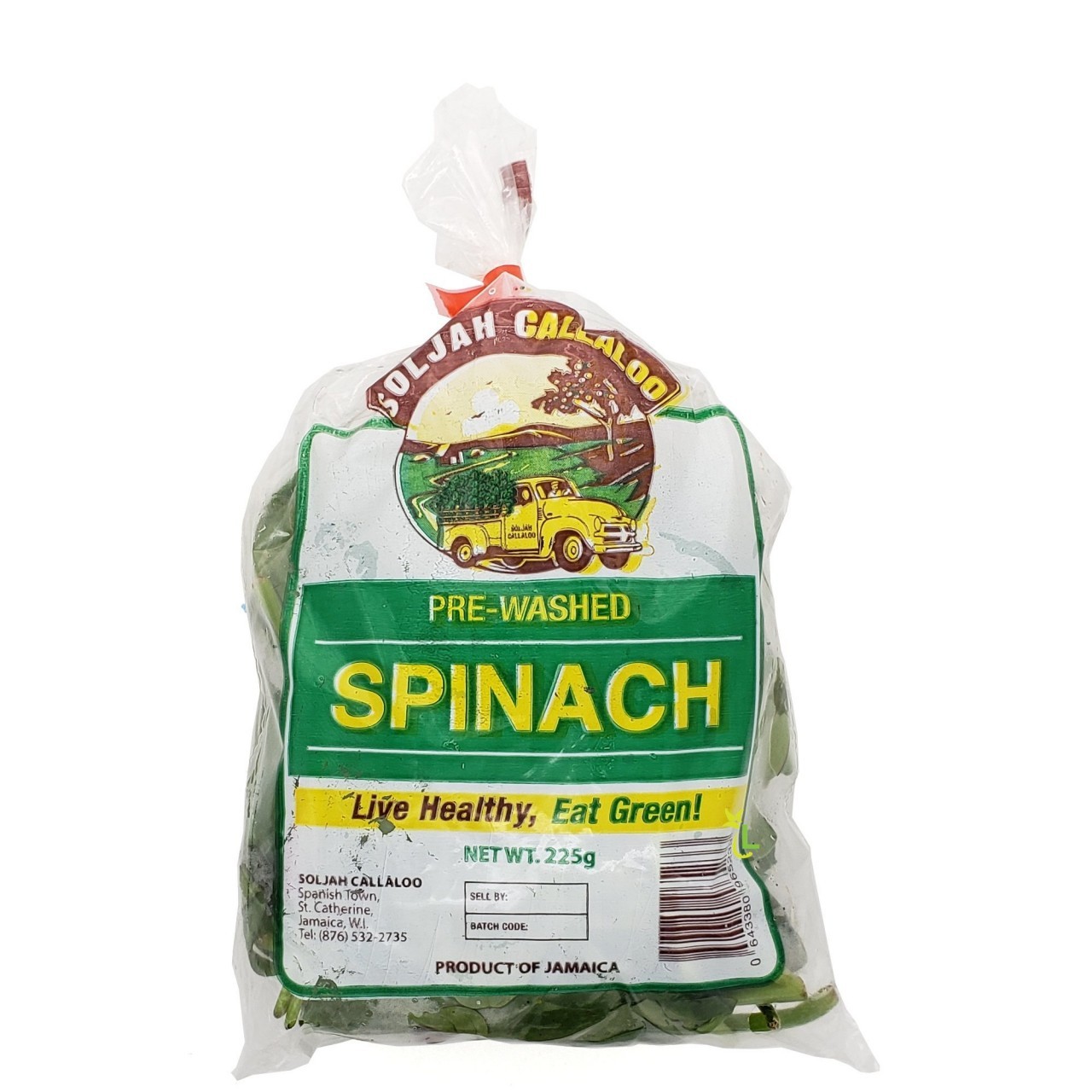 SOLJAH SPINACH 8oz