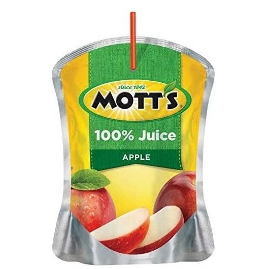 MOTTS 100% APPLE JUICE 6.7oz