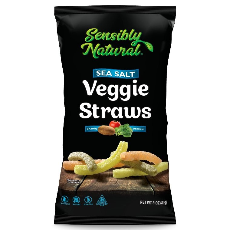 SENSIBLY NATURAL VEGGIE STRAWS 3oz