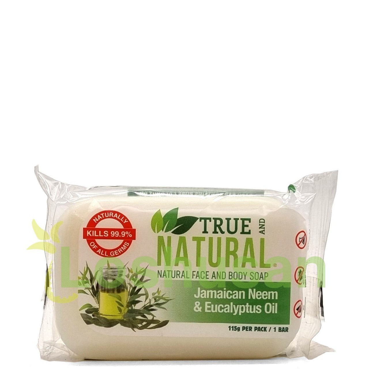 TRUE & NAT SOAP NEEM EUCALYPTUS 115g