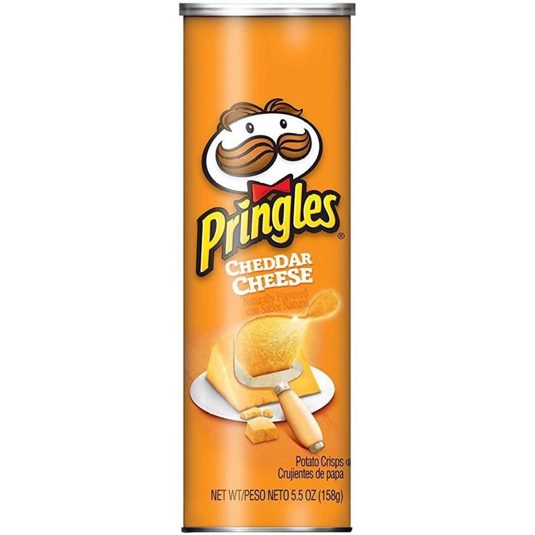 PRINGLES CHEDDAR CHEESE 158g