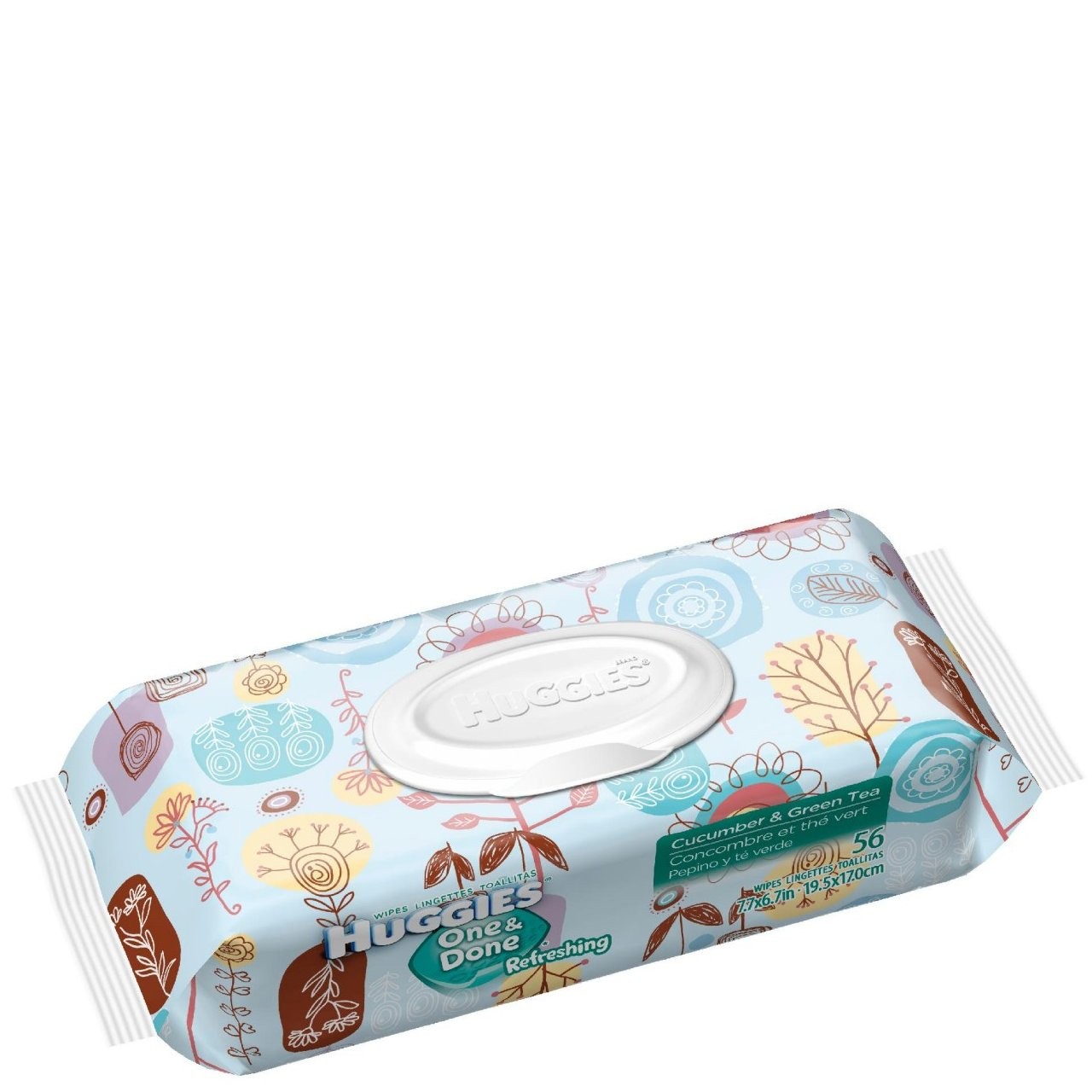 HUGGIES WIPES O&D REF SOFT PK 56s