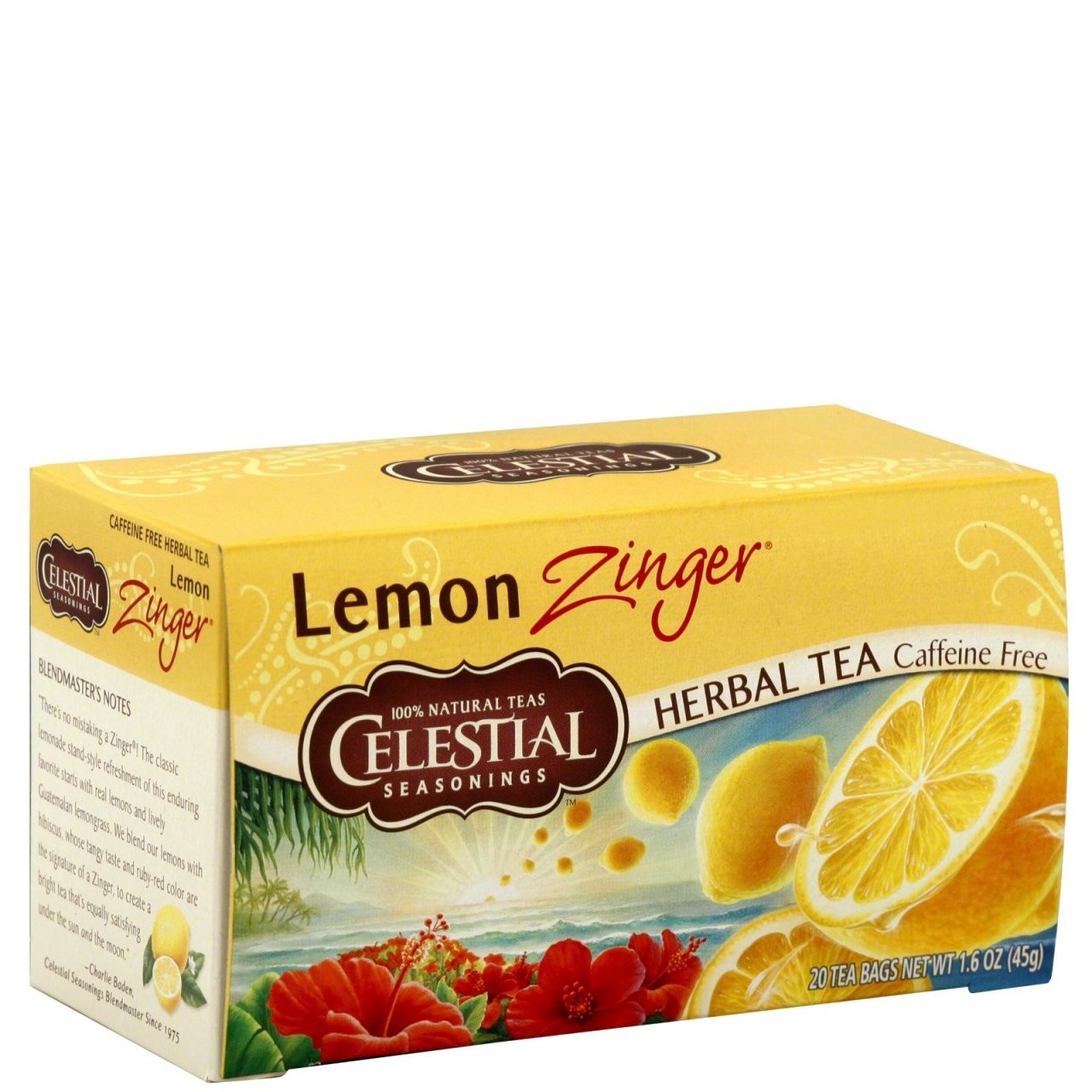 CELESTIAL TEA LEMON ZINGER 20s