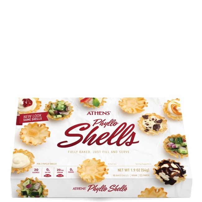 ATHENS MINI PHYLLO SHELLS 15ct 1.9oz