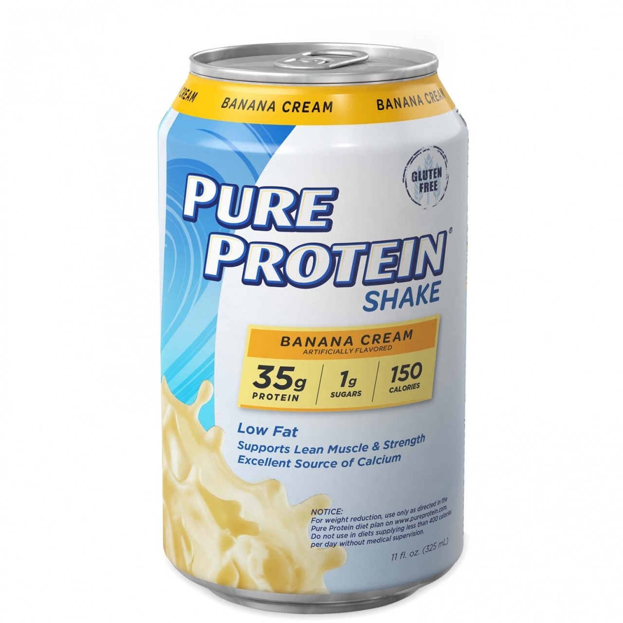 PURE PROTEIN SHAKE BANANA CREAM 11oz