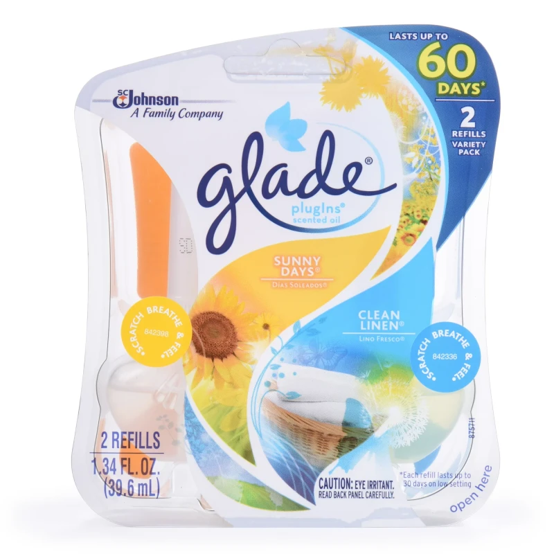 Glade Plug-In S/Oil Ap/Cin 2rf