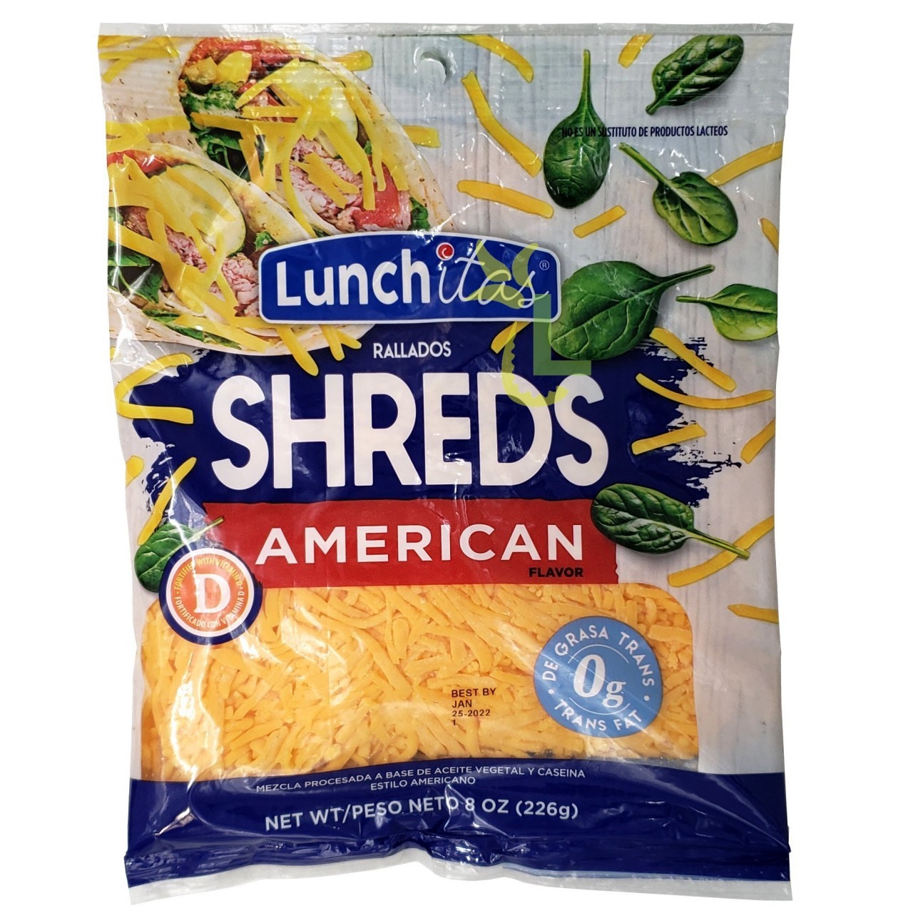 LUNCHITA SHREDS AMERICAN 8oz