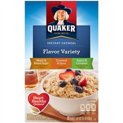 QUAKER OATMEAL VARIETY 15.1oz