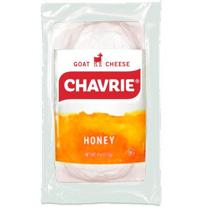 CHAVRIE GOAT LOG HONEY 4oz