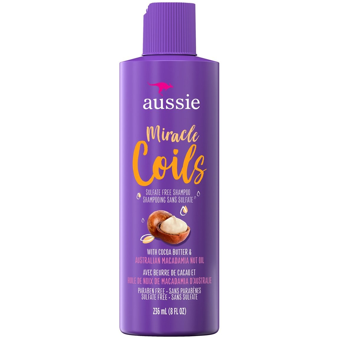 AUSSIE SHAMPOO MIRACLE COILS 8oz