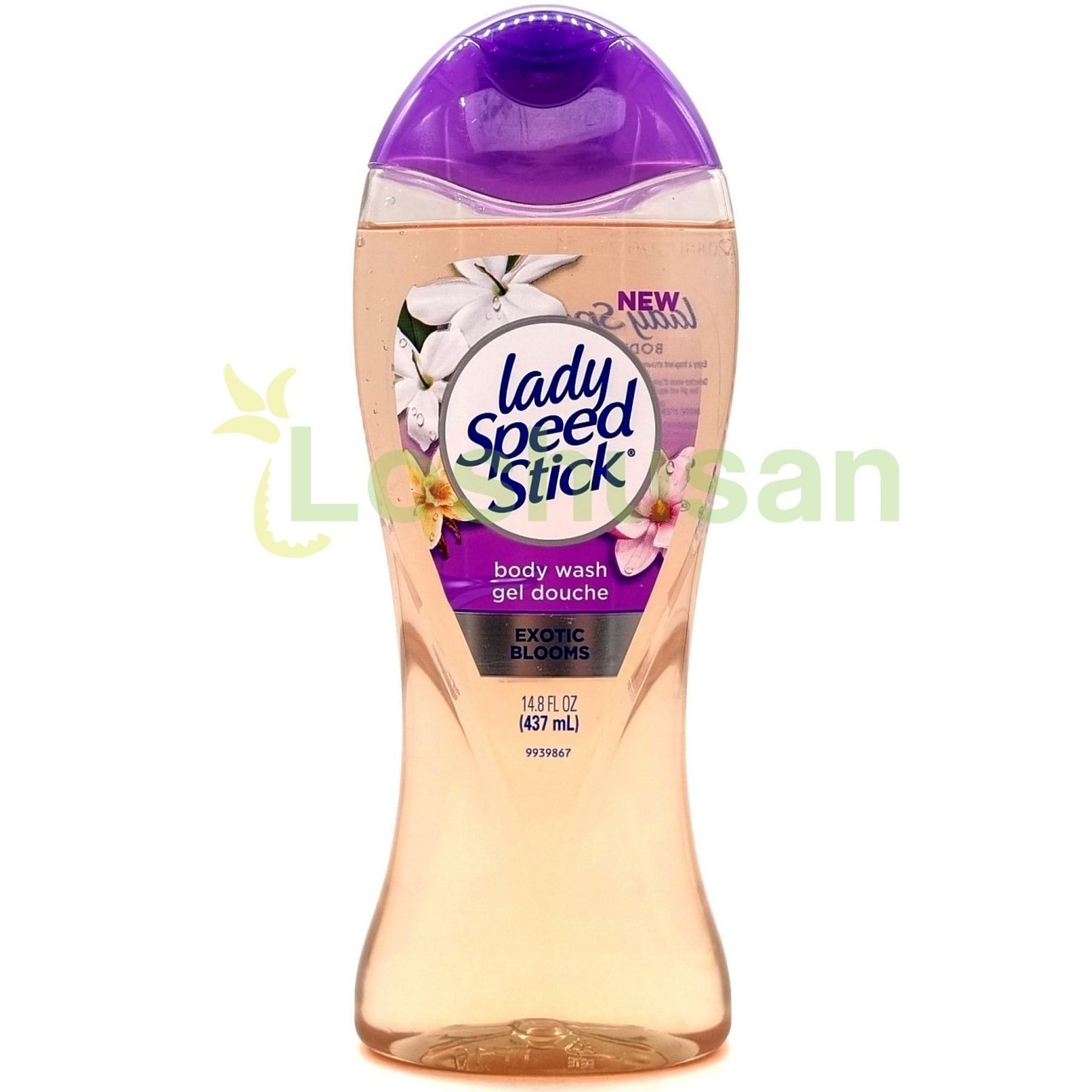 LADY SPEED STICK BODY WASH EXOTIC 14.8oz