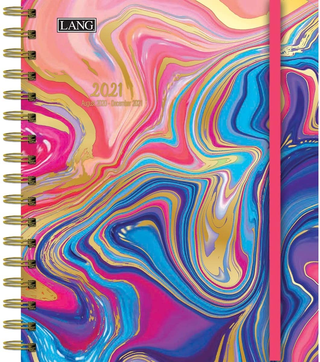 LANG Brush Strokes 2021 Deluxe Planner (21991038109)