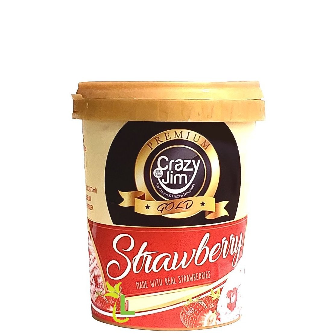 CRAZY JIM STRAWBERRY 16oz