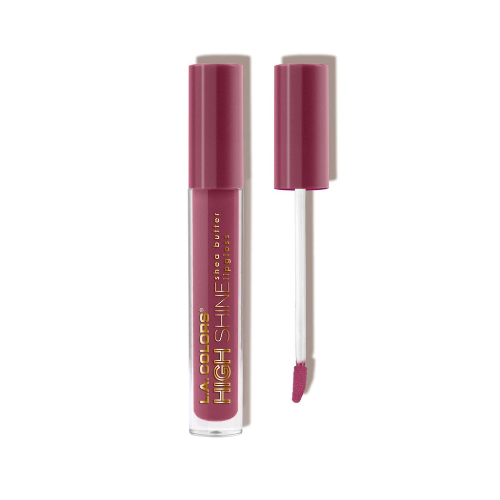 L.A. Colors High Shine Shea Butter Lip Gloss, Bohemian CLG943, 0.14oz