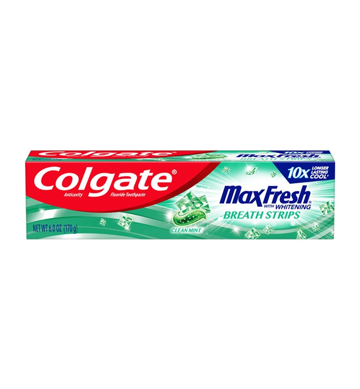 COLGATE MAXFRESH WHITENING CLEAN MINT 170G