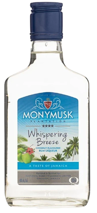 MONYMUSK WHISPERING BREEZE COCONUT RUM 200ml
