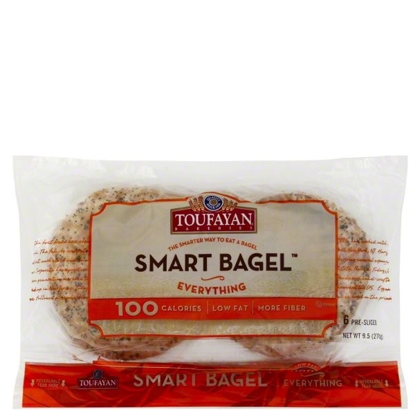 TOUFAYAN SMART BAGELS EVERYTHING 9.5oz