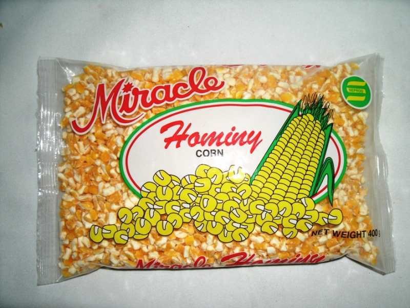 MIRACLE HOMINY CORN 400G