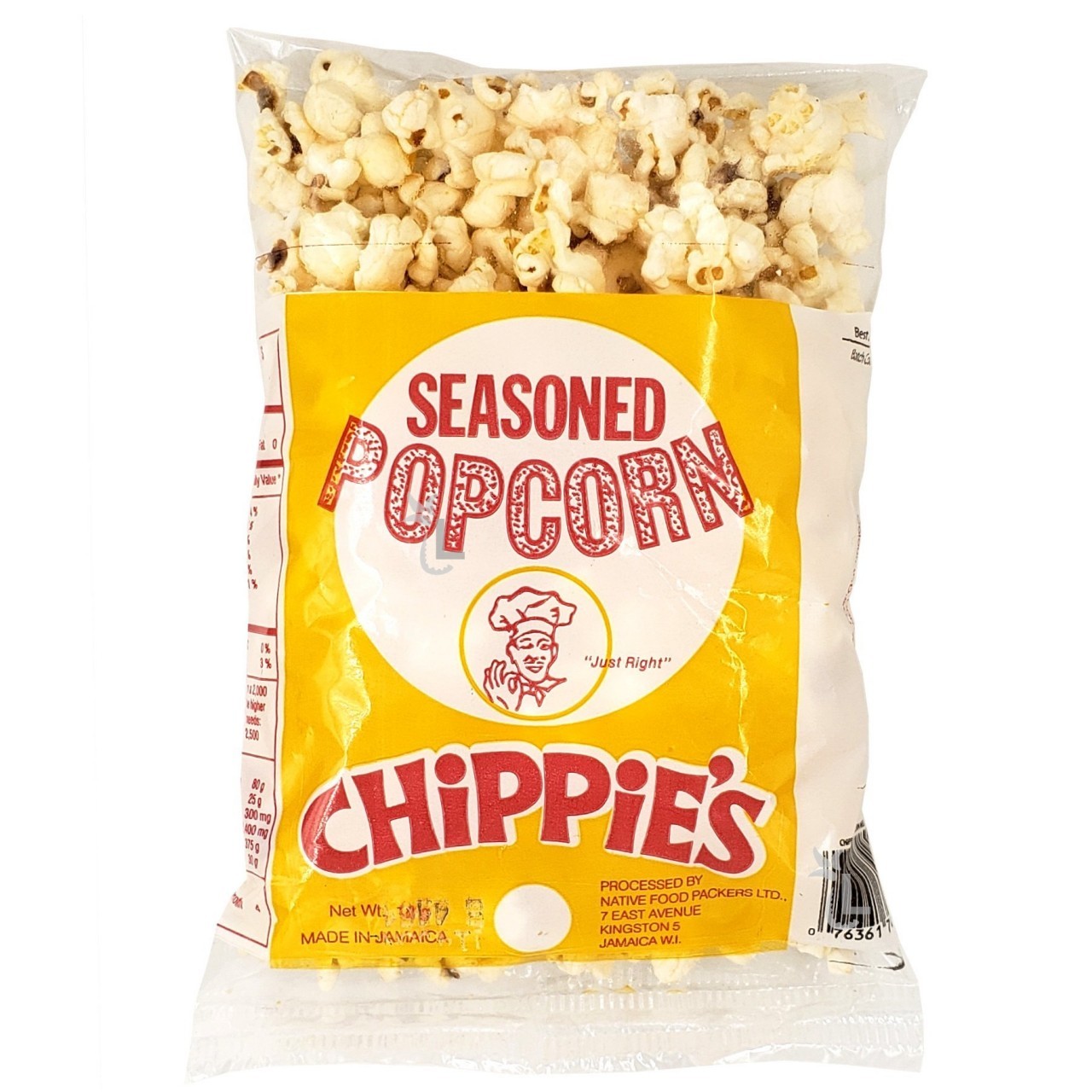 CHIPPIES POPCORN SEASONED 18g