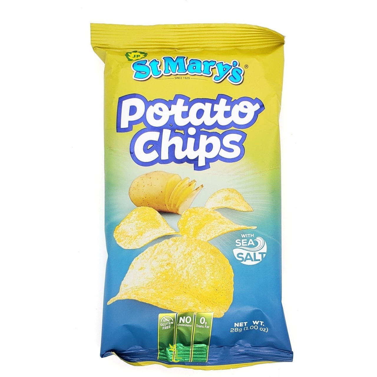 ST MARYS POTATO CHIPS SEA SALT 28g