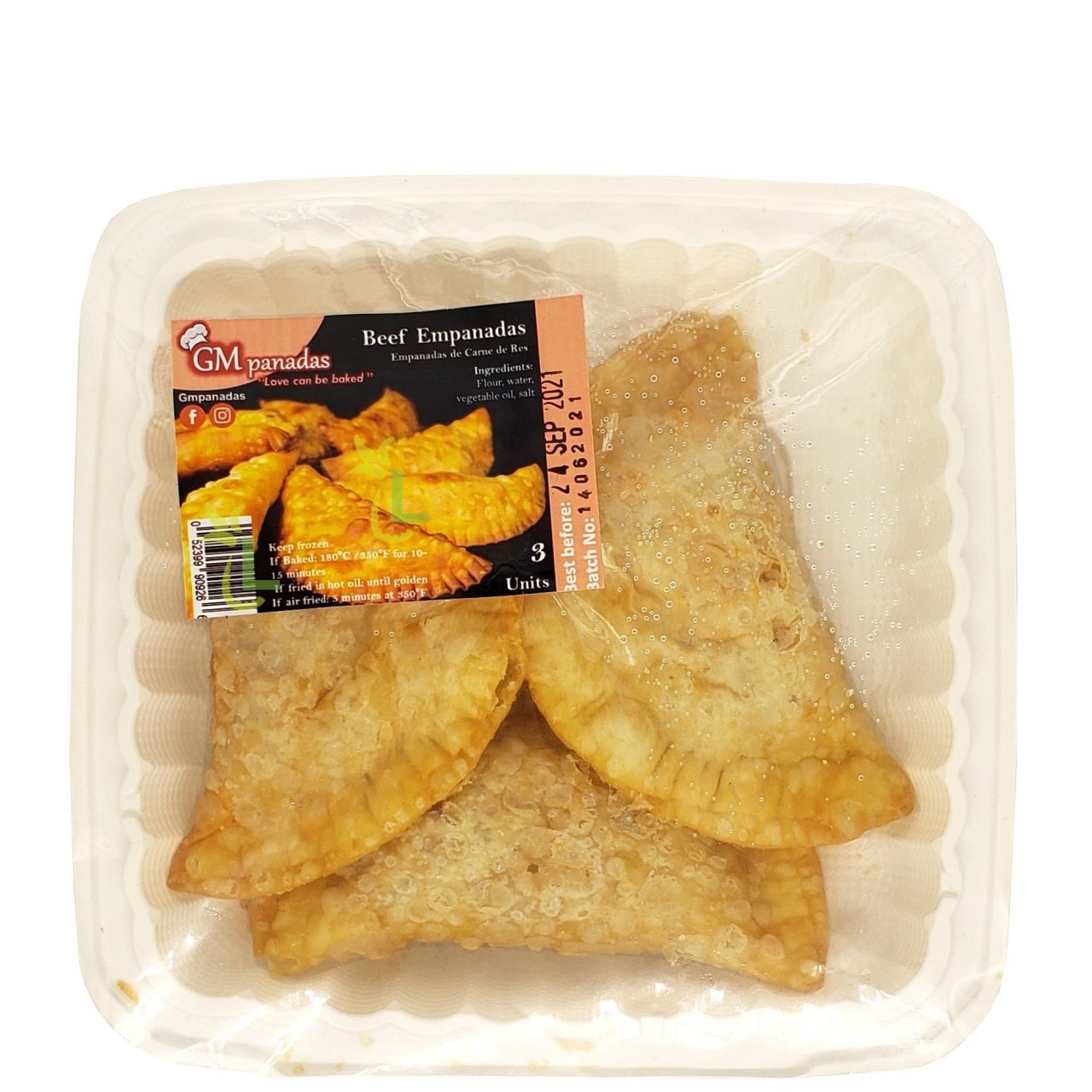 GMPANADAS EMPANADA BEEF 3ct