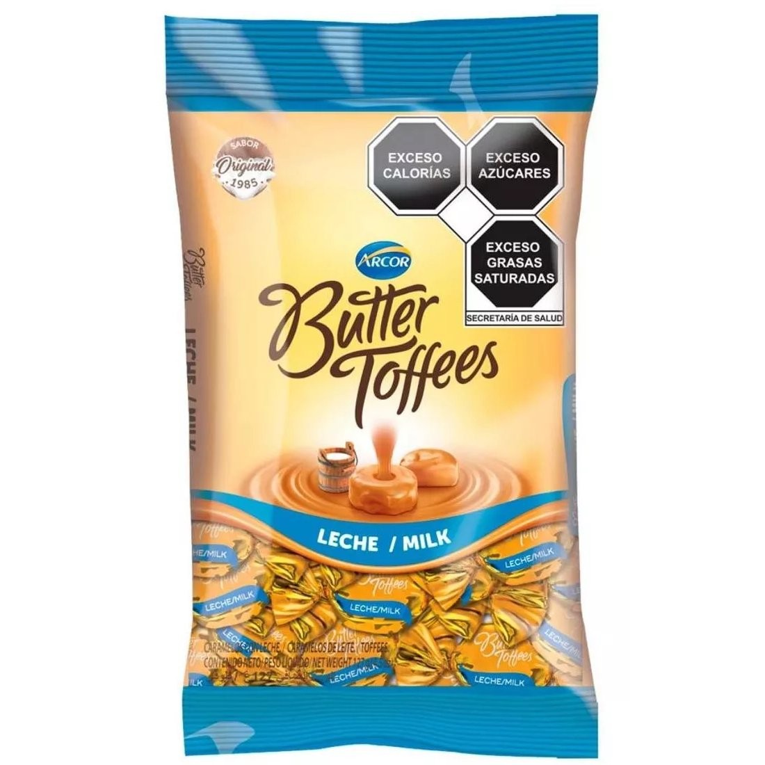 ARCOR BUTTER TOFFEE MILK 127g