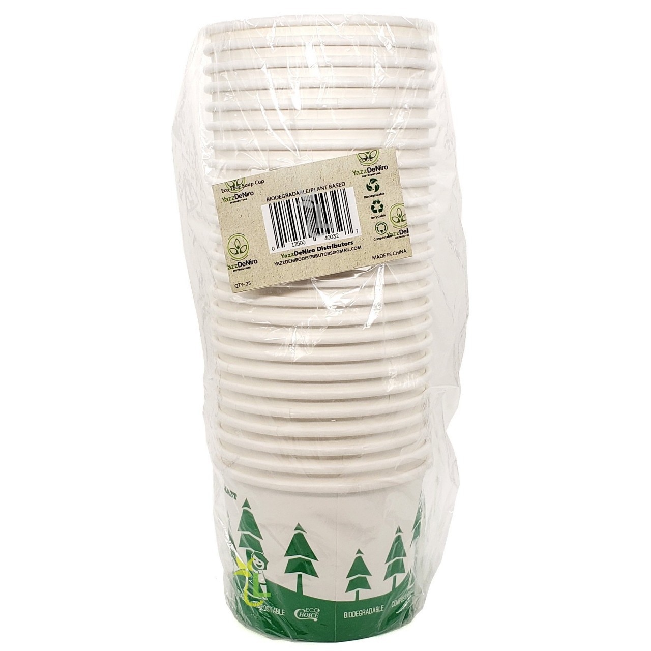 YAZZDENIRO SOUP CUP 25x16oz