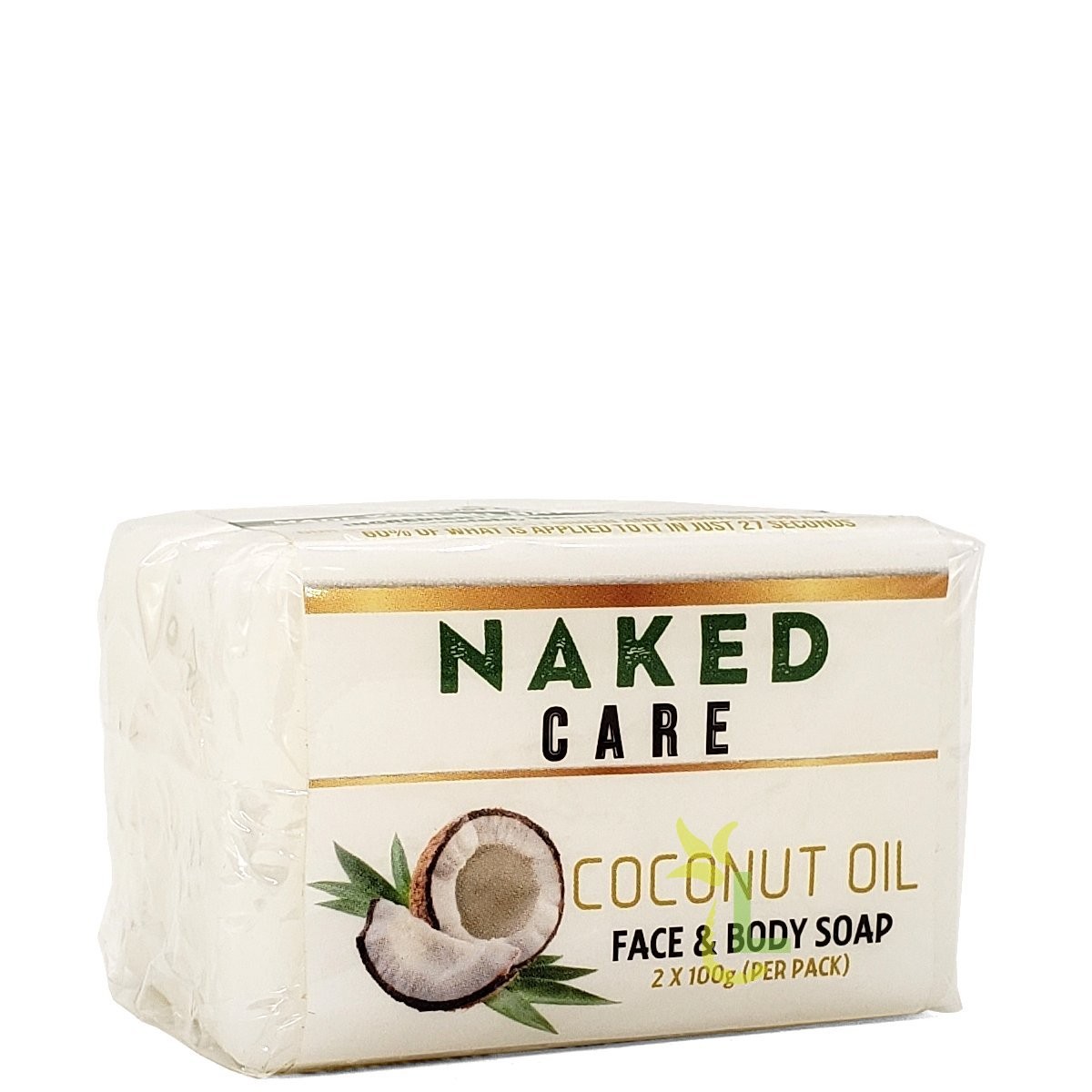 NAKED CARE SOAP COCONUT OIL 2x100g