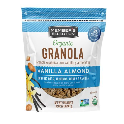Member's Selection Organic Granola 32 oz / 907 g