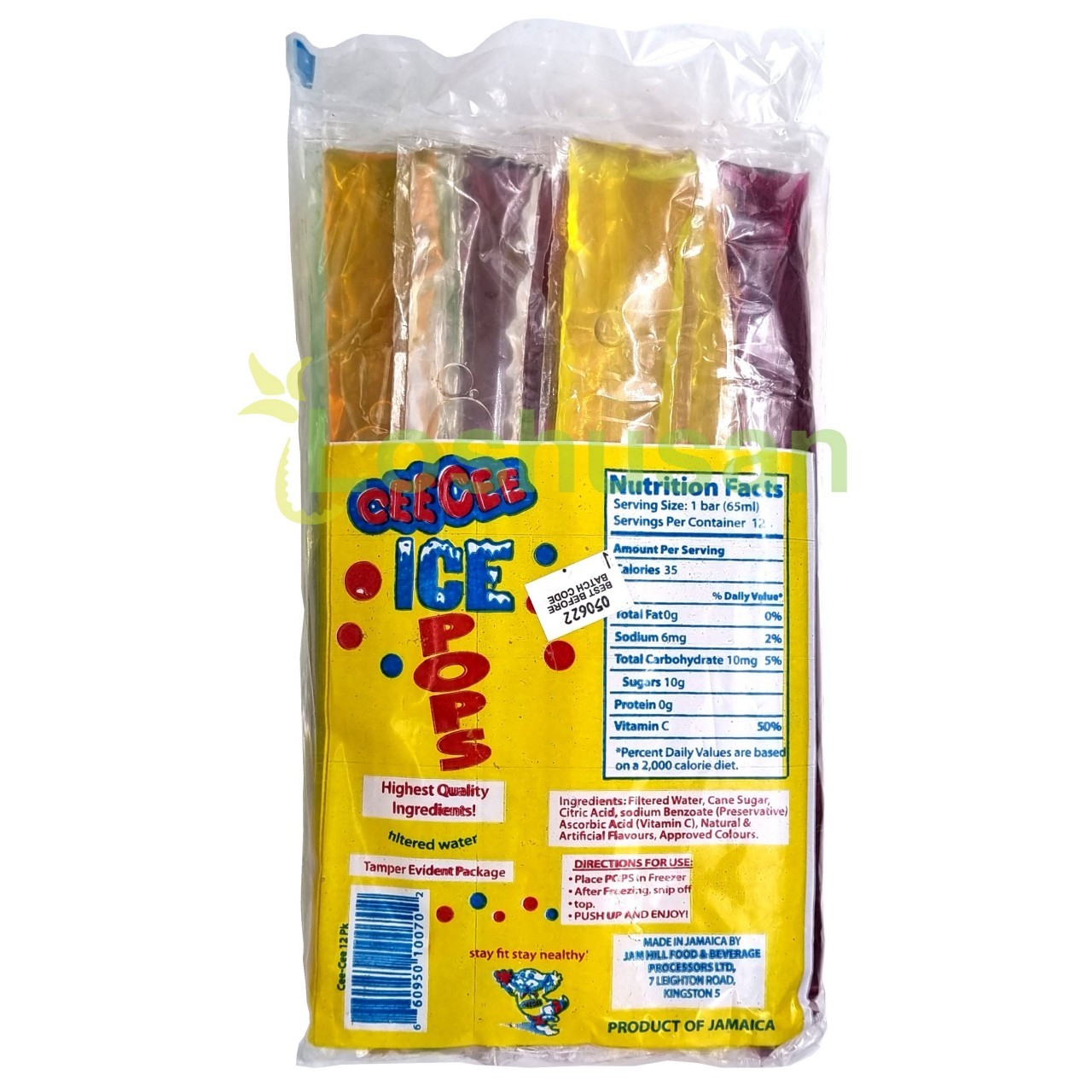 CEE CEE ICE POPS 12x65ml