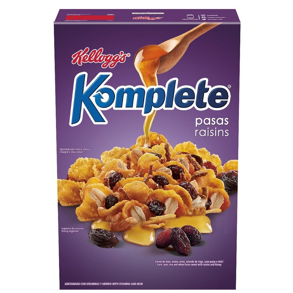 KELLOGGS KOMPLETE RAISINS 420g