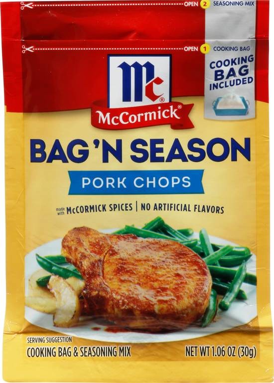 McCORMICK SEASONING PORK CHOPS 30g