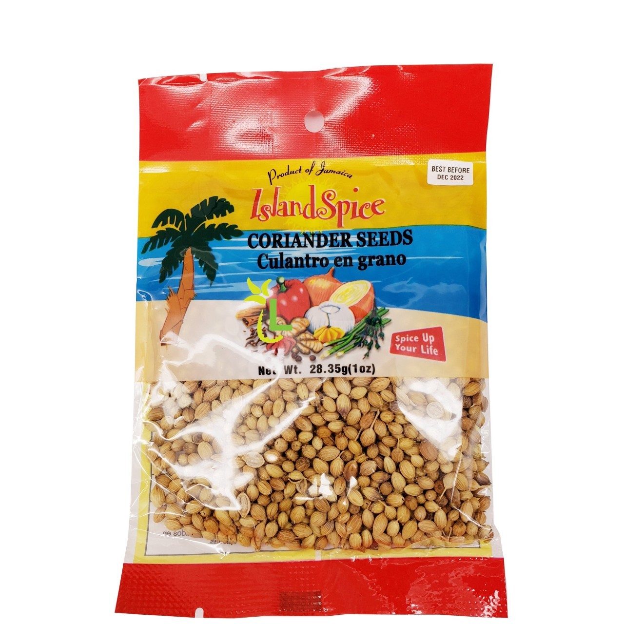 ISLAND SPICE CORIANDER SEED 1oz