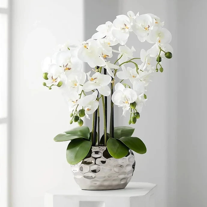 Dahlia Studios Potted Faux Artificial Flowers Arrangements