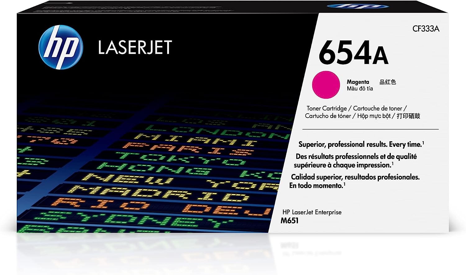 HP 654A - Magenta - original