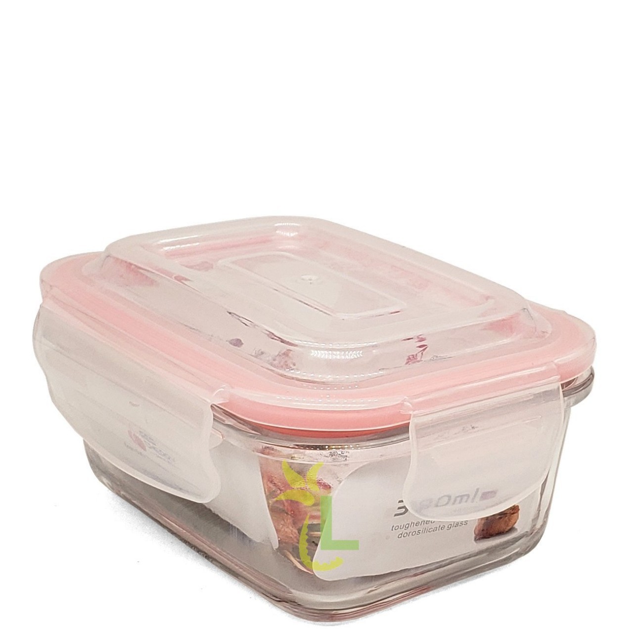 RED CHERRY GLASS BAKEWARE 380ml