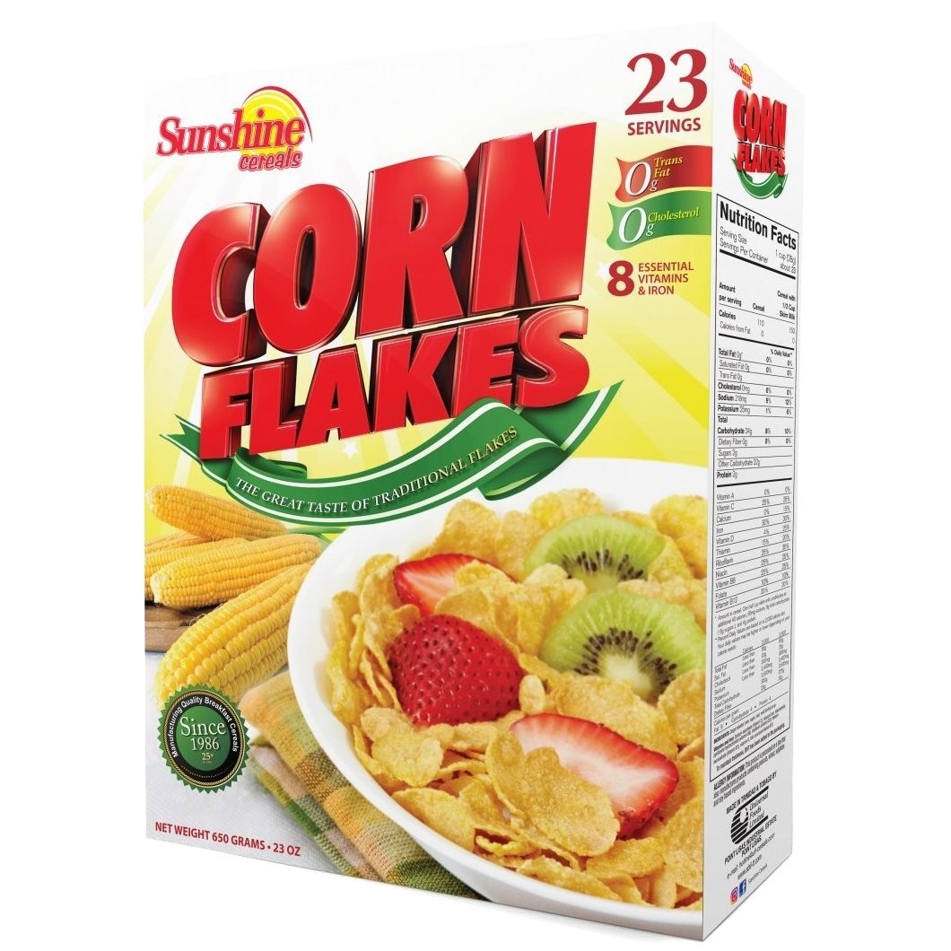 SUNSHINE CORNFLAKES 650g
