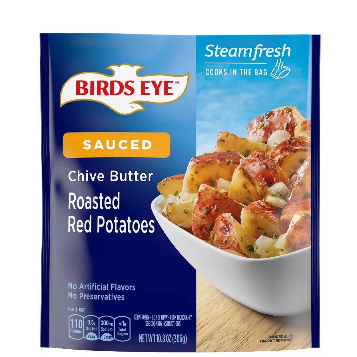 BIRDS EYE ROASTED RED POTATOES 10.8oz
