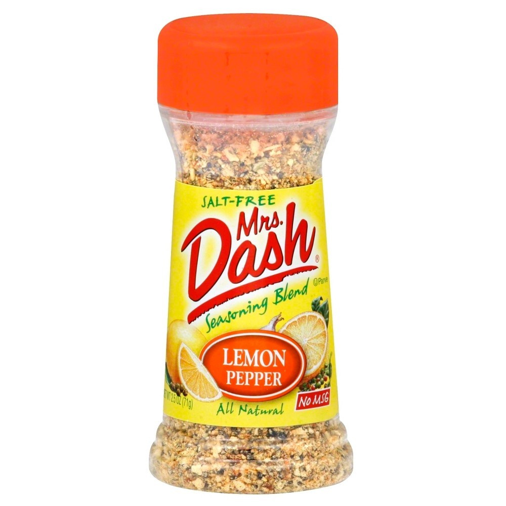MRS DASH LEMON PEPPER 2.5oz