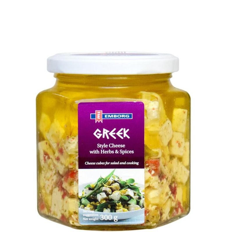 EMBORG GREEK CHEESE HERB & SPICE 300g