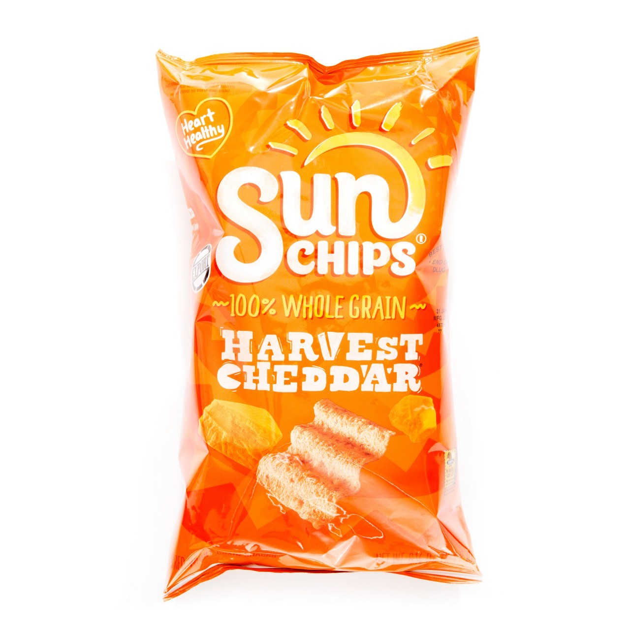 SUN CHIPS HARVEST CHEDDAR 6.5oz