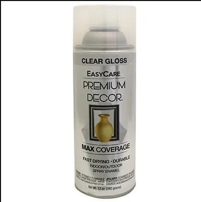 12oz. Gloss Clear Premium Decor Spray Paint
