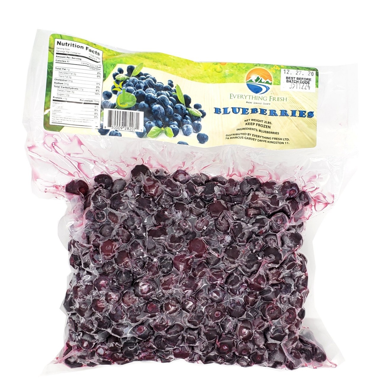 EVERYTHING FRESH BLUEBERRIES 2lb