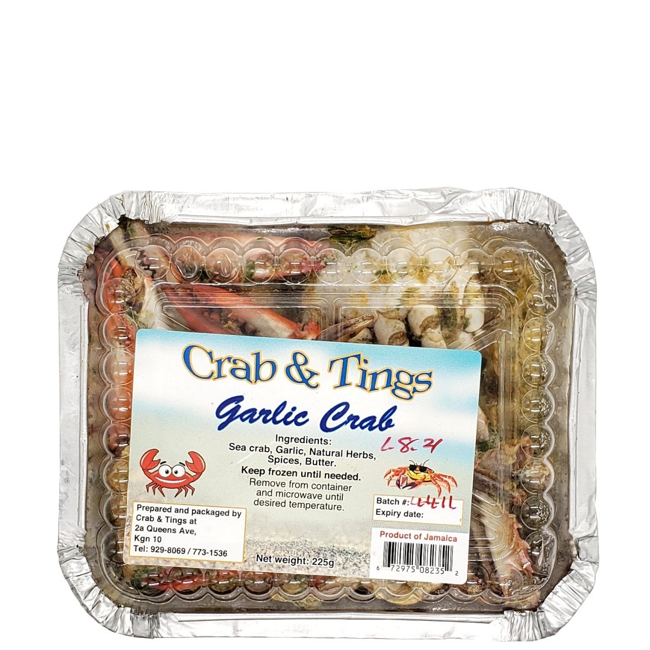 CRAB N TINGS GARLIC CRAB sml