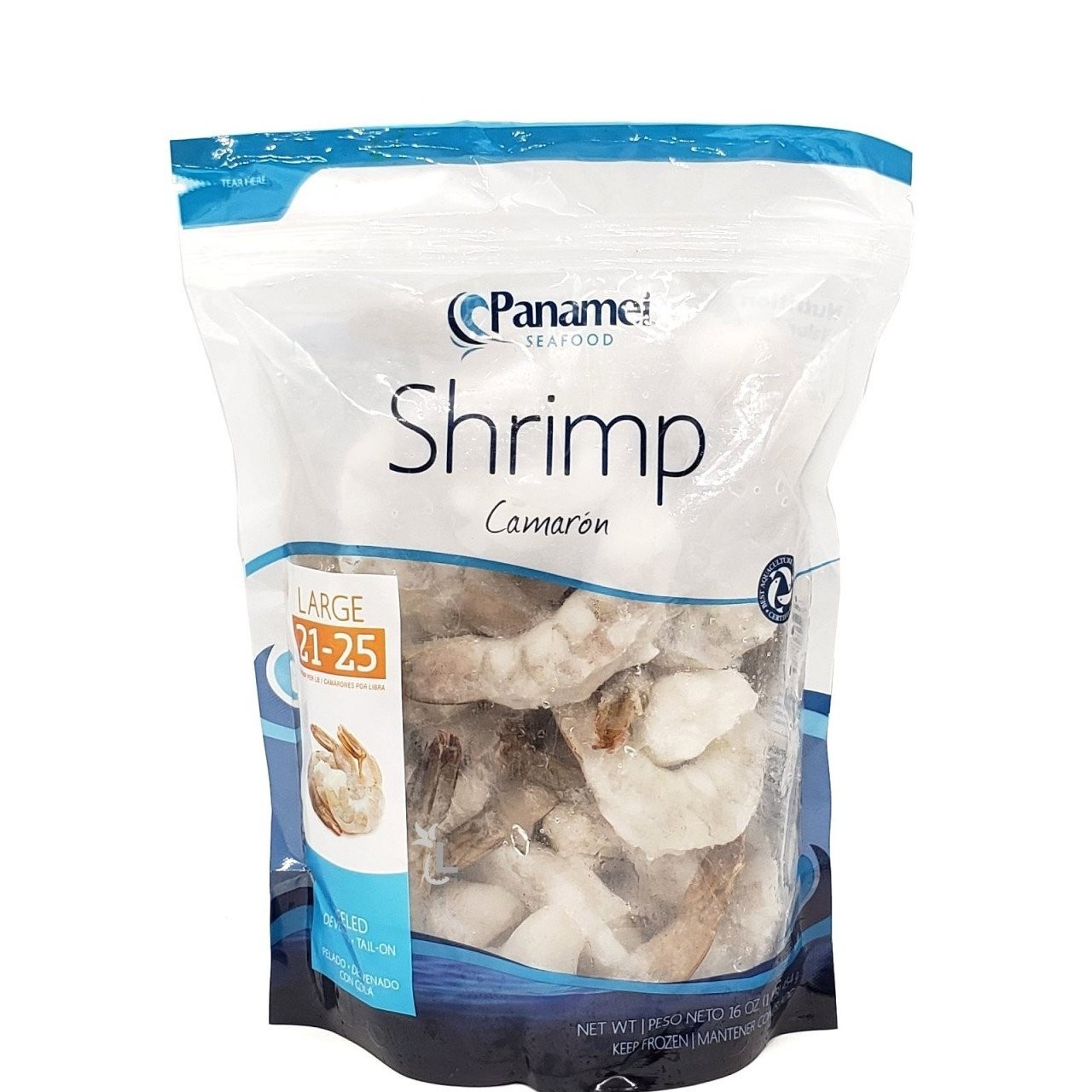 PANAMEI SHRIMP 21-25 P&D TAIL ON 1lb