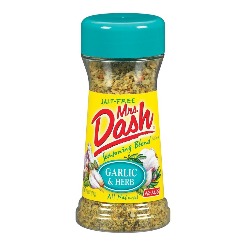 MRS DASH GARLIC & HERB 2.5oz