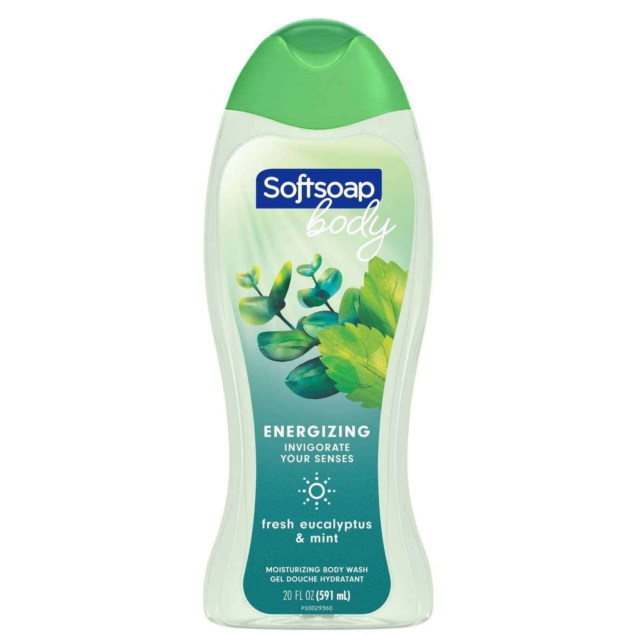 SOFTS OAP BODY WASH EUCALYPTUS MINT 20oz