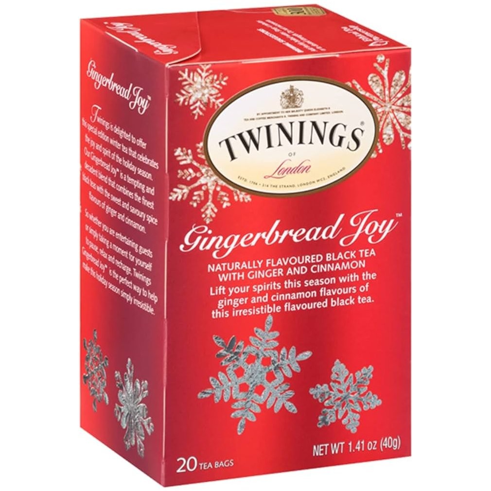 TWININGS TEA GNGERBREAD JOY 20s